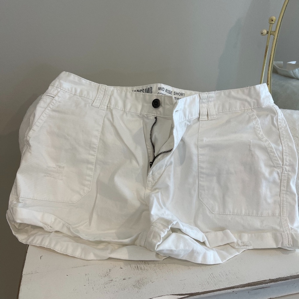 Ladies White Shorts